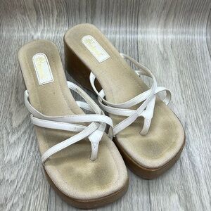 Via Nature Platform Sandals